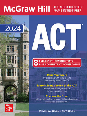 cover image of McGraw Hill ACT 2024